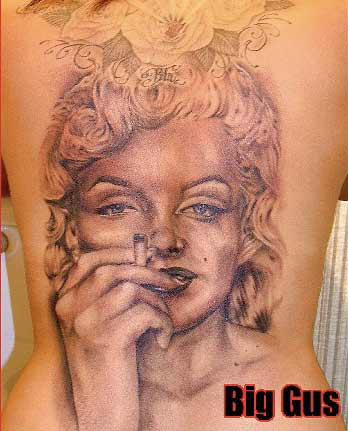 Big Gus - Marlyn Monroe Tattoo