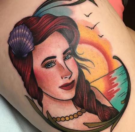 Tattoos - Ariel mermaid - 128097
