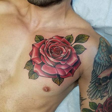 Tattoos - Red Rose - 133991