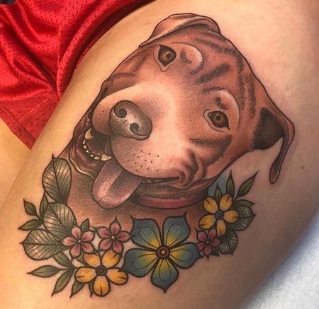 Tattoos - Dog portrait - 133887