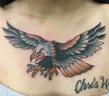 Tattoos - Traditional Eagle - 128098