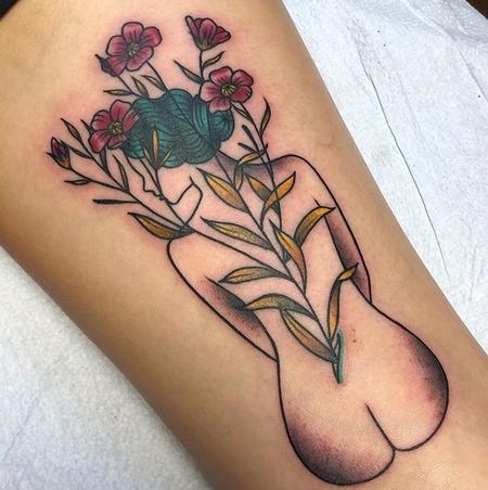 Tattoos - Flower Lady - 133888