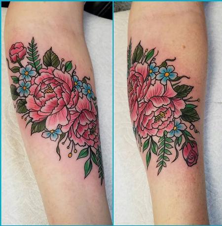 Tattoos - Floral - 132087