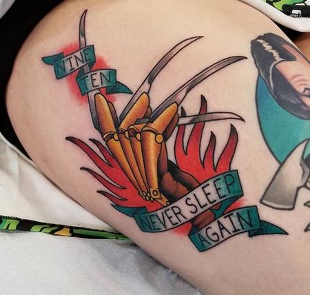 Tattoos - Freddy glove - 132414