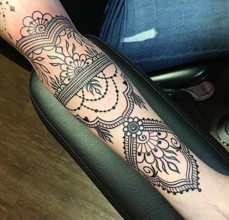 Tattoos - Henna/Mehndi design - 132413