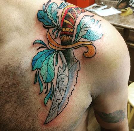 Tattoos - Dagger - 133585