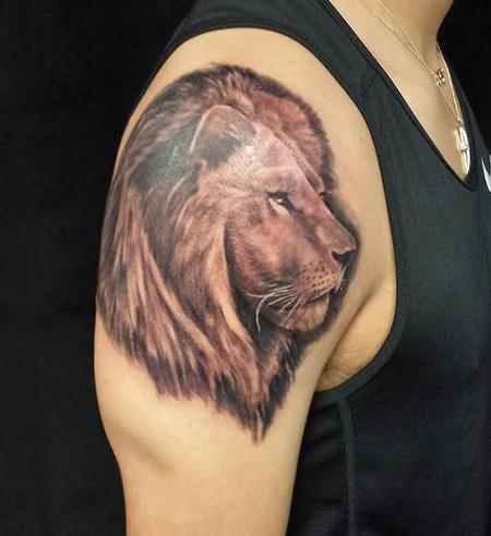 Tattoos - Lion - 128126