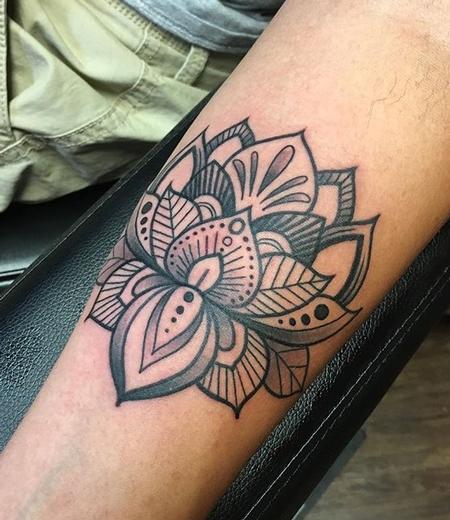 Tattoos - Lotus Mandala - 129331
