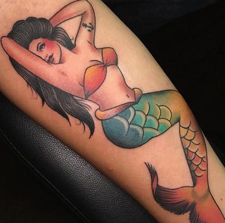Tattoos - Mermaid - 132601