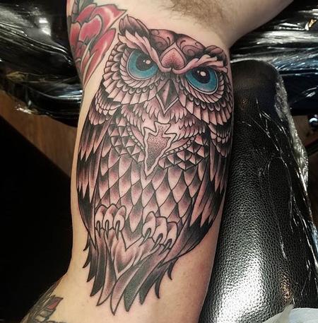 Tattoos - Owl - 132161