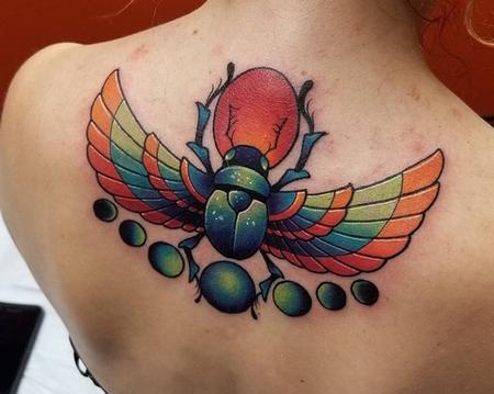 Tattoos - Winged Scarab - 131467