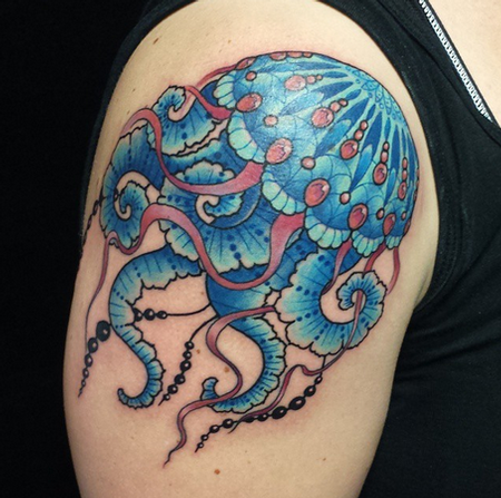 Jellyfish Tattoo Tattoo Design Thumbnail