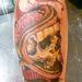 Skull and Snake Tattoo Design Thumbnail
