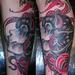 Snake and severed head Tattoo Design Thumbnail