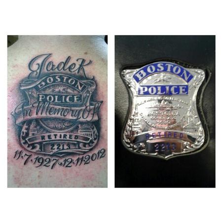 Police Tattoo Ideas