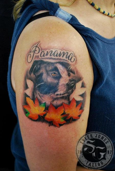 Tattoos - Dog portrait - 70326