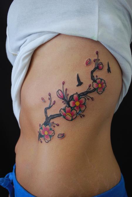 Tattoos - Cherry blossom  - 75593