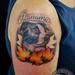 Dog portrait Tattoo Thumbnail