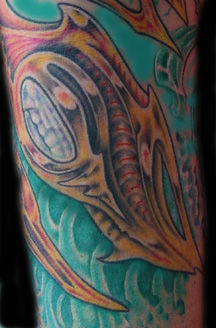 Tattoos - Bio Mech tattoos - Biometrics