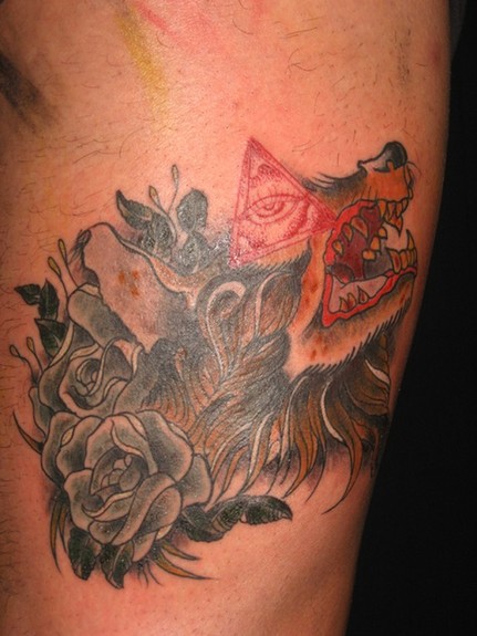 Tattoos - Spider - Wolf Tattoo