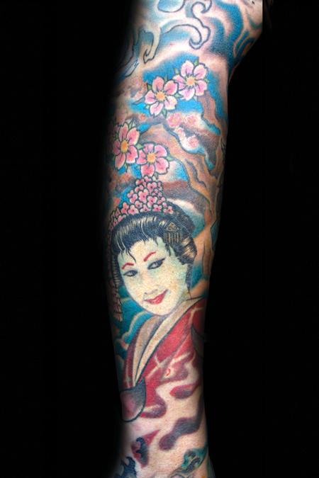 Diego - Asian Sleeve Tattoo 