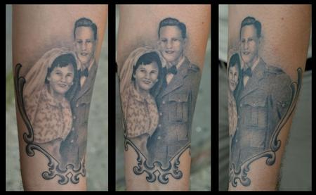 graceland tattoo kiosk tattoos diego grandparents portrait graceland tattoo kiosk tattoos diego grandparents portrait