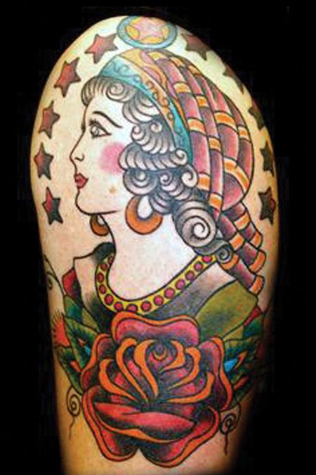 Diego - Gypsy Girl Tattoo