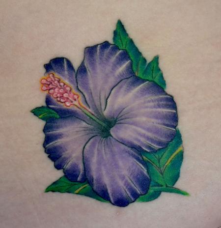 Flower Tatoos on Tattoos   Femine Tattoos   Page 1   Healed Hibiscus Flower