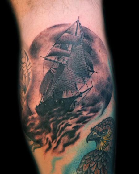 Diego - Old Ship Black and Grey