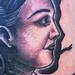Girl Head Tattoo Tattoo Design Thumbnail