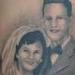 tattoo galleries/ - Grandparents Portrait- Black and Gray - 60623