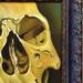 tattoo galleries/ - Untitled Skull Oil on Canvas Panel 16x20 Framed FOR SALE - 60808