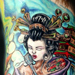 tattoo galleries/ - new skool koi and geshia