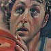 tattoo galleries/ - Larry Bird Portrait - 31251