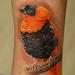 African Bird Tattoo Thumbnail