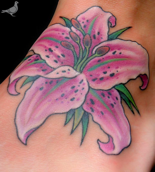 Tattoos Tattoos Flower Lily untitled Now viewing image 24 of 30 previous