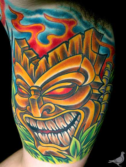 Tattoos - Tiki God - 24271