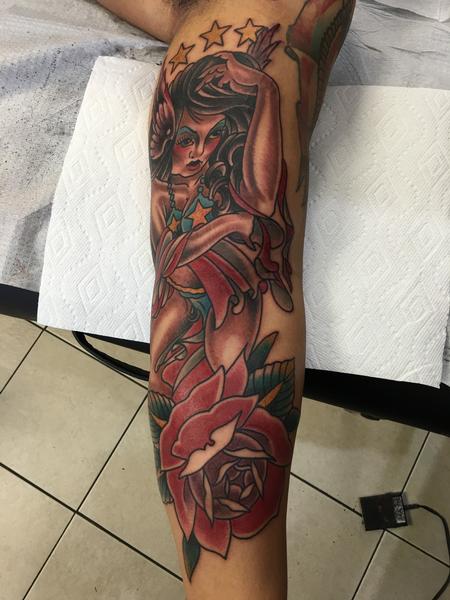 Blood Rose Tattoo by Mike DeVries: TattooNOW