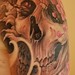 tattoo galleries/ - Skull Half Sleeve - 51366