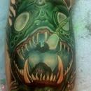Anglar Fish Tattoo Design Thumbnail