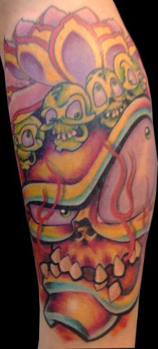 Ed Perdomo - tibetan skull