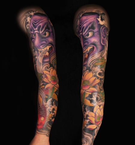 Pin Japanese Traditional Sleeve Tattoo on Pinterest