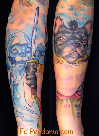 Ed Perdomo - tradicional japanese doggie 