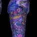 Traditional japanese nighscape Tattoo Thumbnail