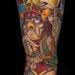 Traditiona Samurai sleeve  Tattoo Thumbnail