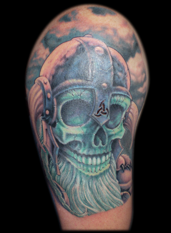 Tattoos Skull Viking skull Cover Up Now viewing image 71 of 78 previous 