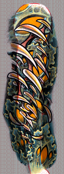 Eddie Loven - Growth - Sleeve Study