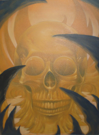 Eddie Loven - Growth- Oil on Canvas - 30