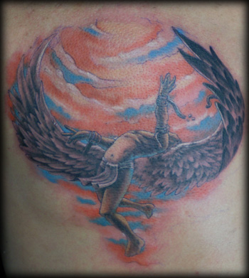Tattoos - Nature Sun tattoos - Icarus - 6