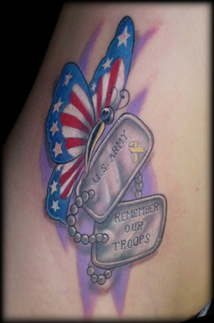 Looking for unique Memorial tattoos Tattoos For the troops 65